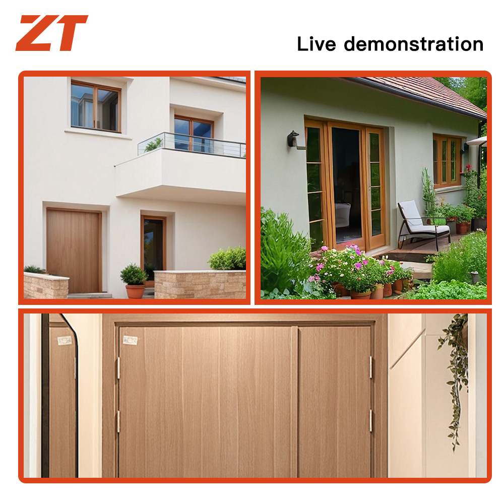 WPC door frame Hard PVC rice husk rice husk plastic profiles