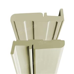 PVC solid door frame plastic profiles