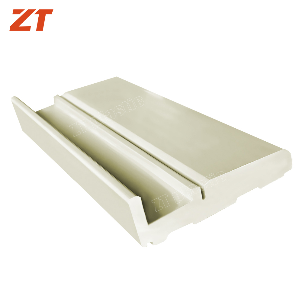 PVC solid door frame plastic profiles