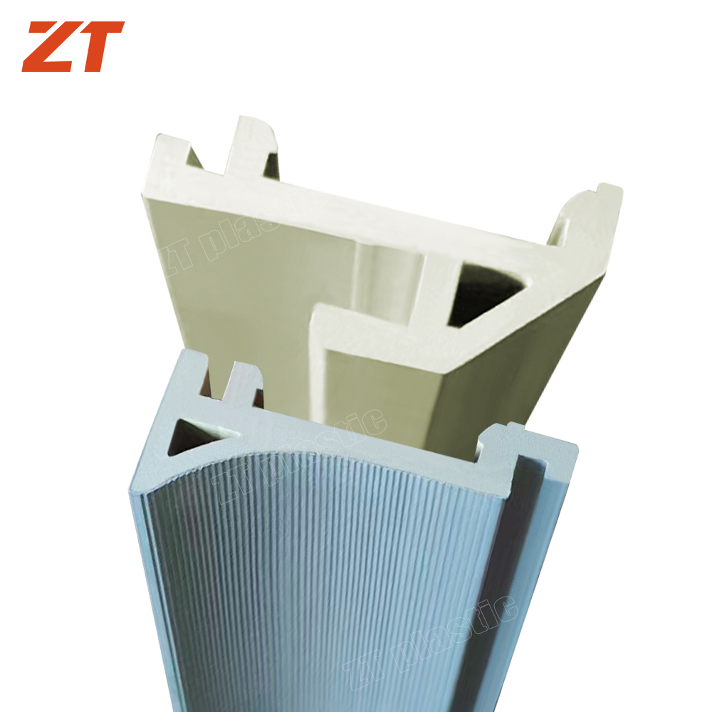 PVC foam board Indoor decoration skirting board plastic profiles