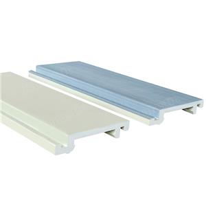 PVC foam board indoor decoration skirting board plastic profile