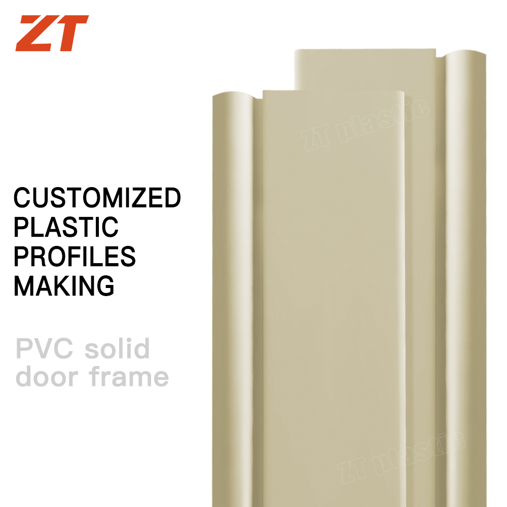 PVC foam board solid door frame decorative plastic profiles