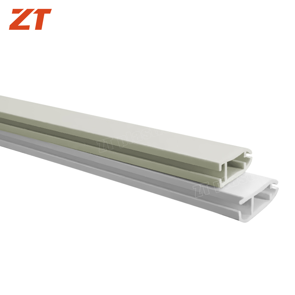 PVC roller shutter door frame bracket plastic profiles