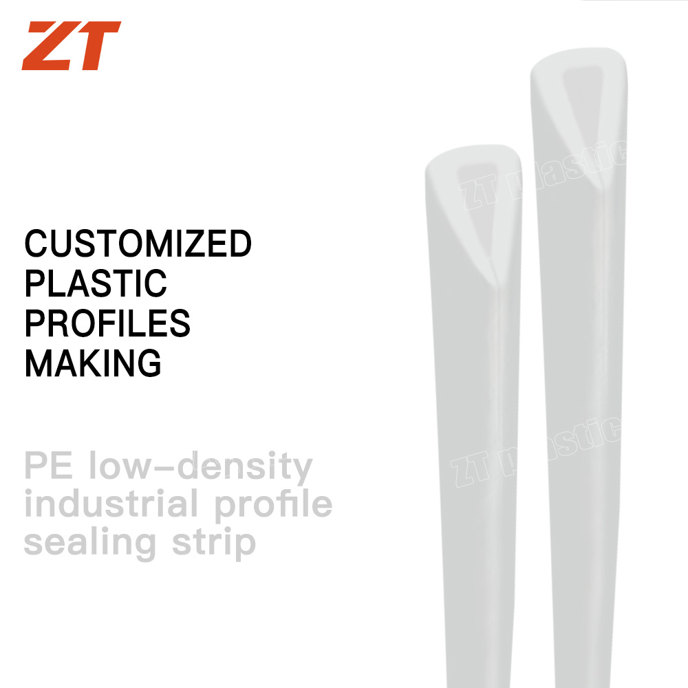 PE low-density industrial profile sealing strip plastic profiles