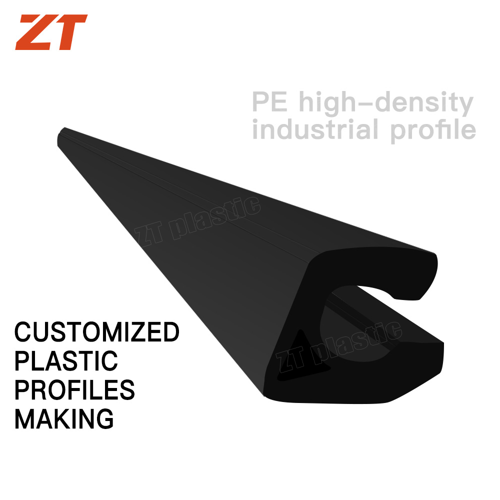 PE high-density industrial plastic profiles
