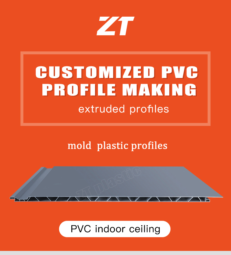 indoor ceiling plastic profiles