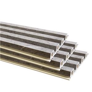 PVC foam board groove wall panel plastic profile Laminated marble pattern