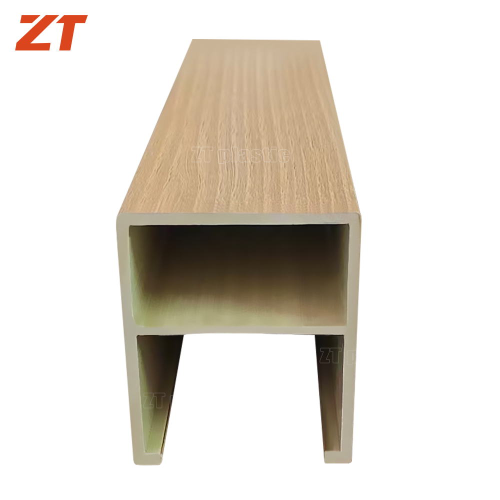 PVC foam board wall panel edge wrapping decorative plastic profile film wood grain