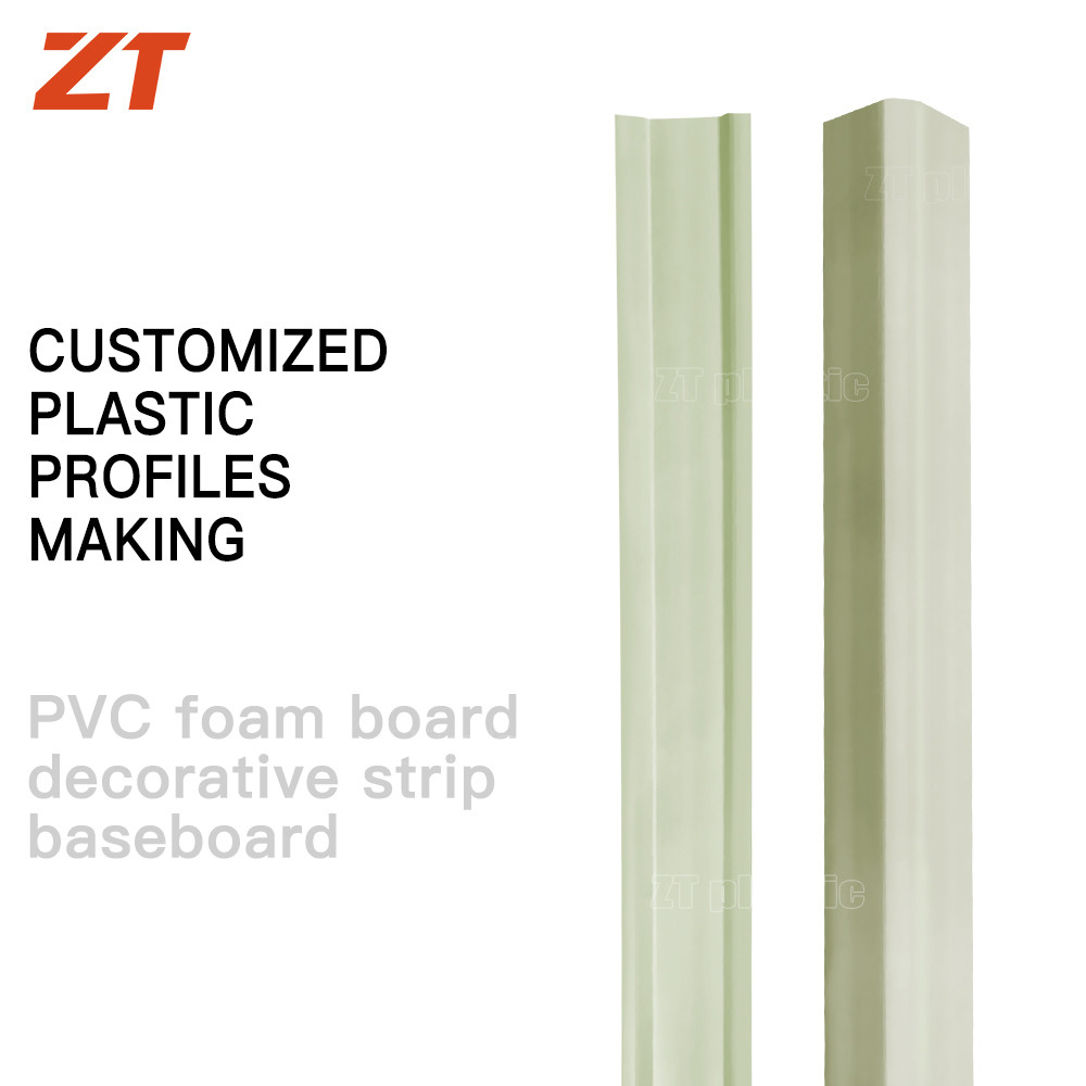 PVC foam board skirting decorative strip home decoration plastic profile
