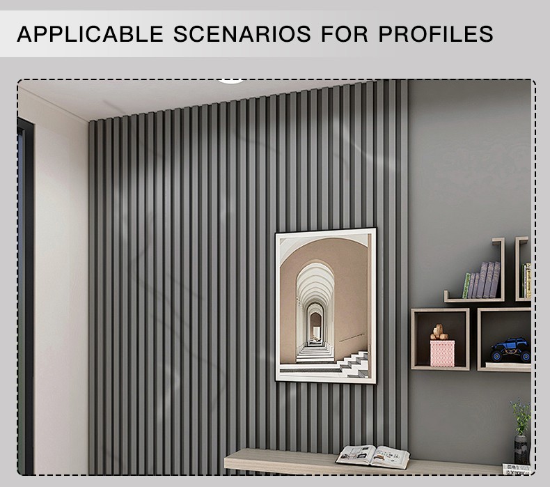 PVC foam board plastic profiles