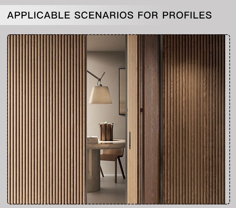 PVC foam board plastic profiles