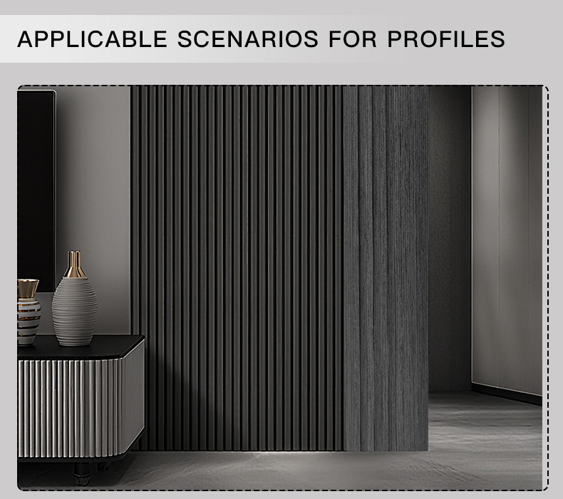 PVC foam board plastic profiles