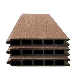 WPC Wood-Plastic Composites wood grain outdoor fence plastic profile