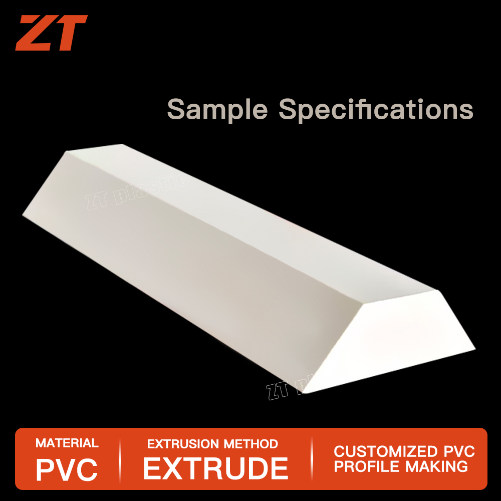 PVC foam board home decorative skirting plastic profiles