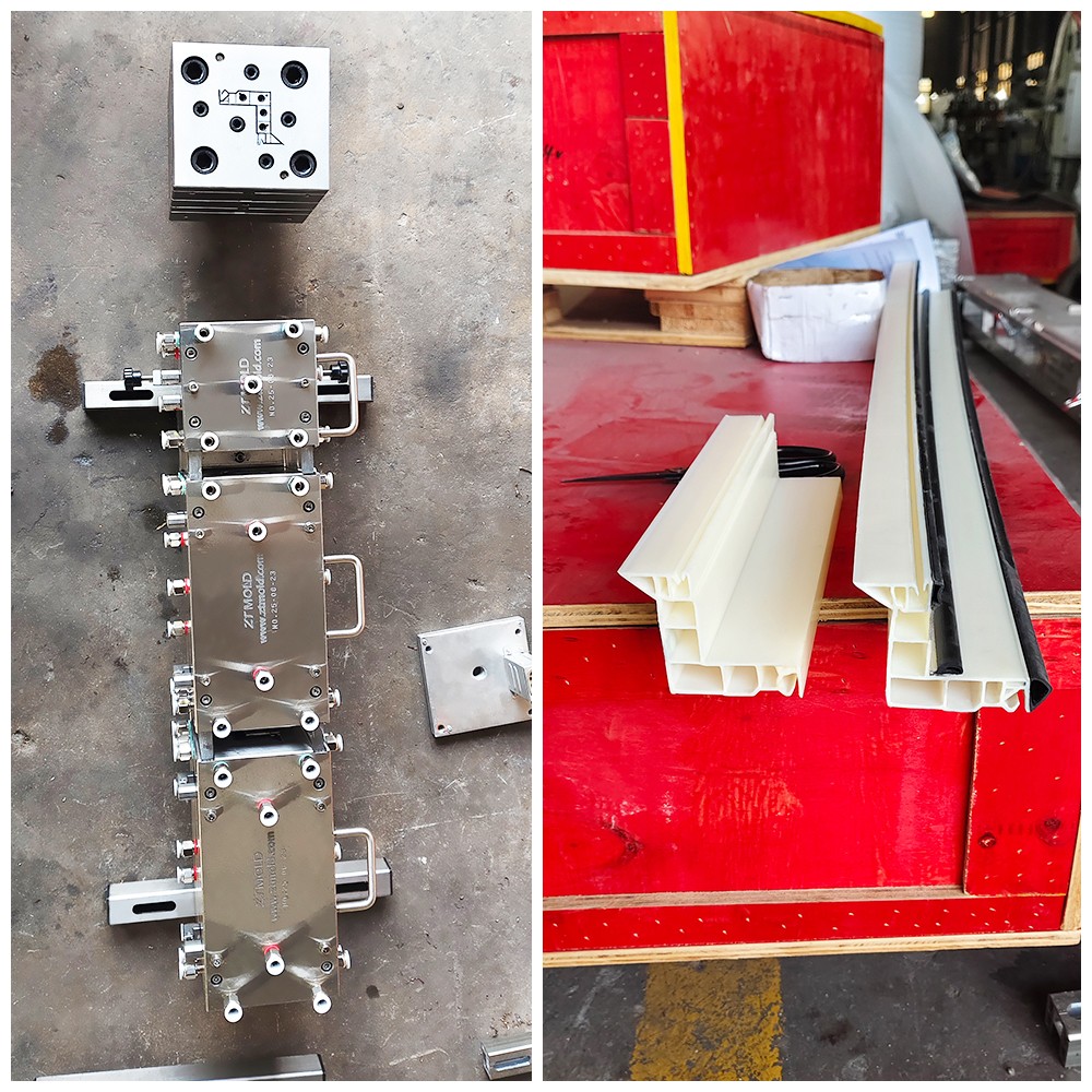 PVC extrusion mold