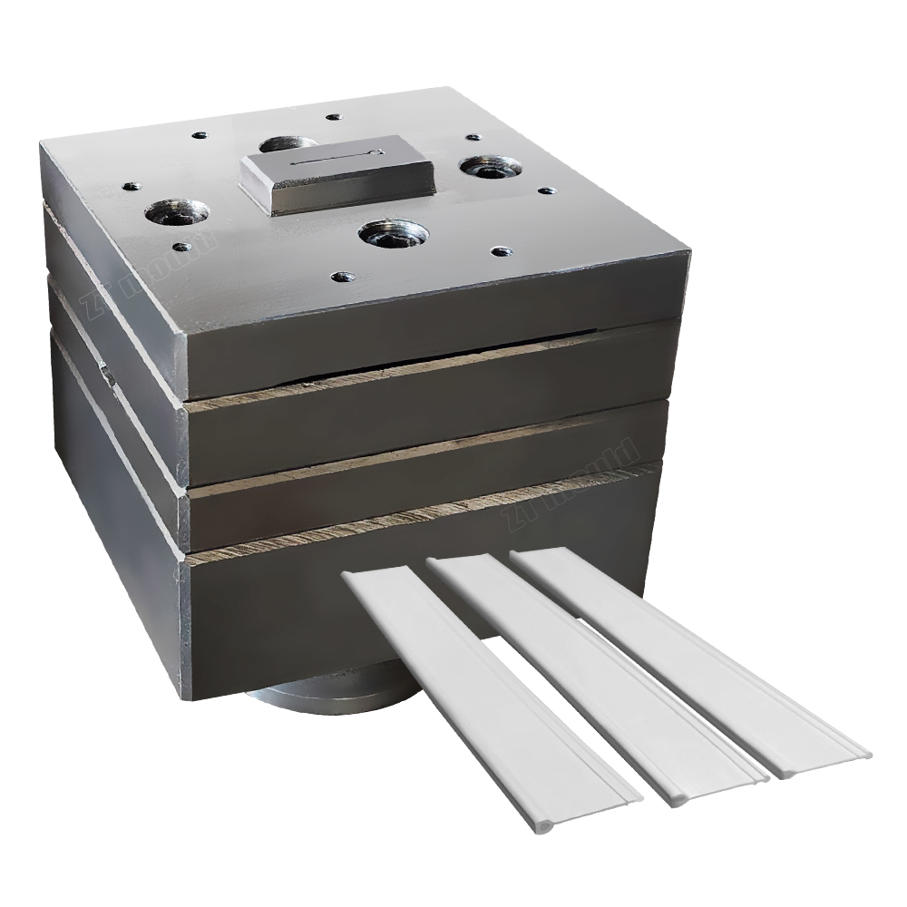 PVC industrial profile mold, plastic foldable sheet mould