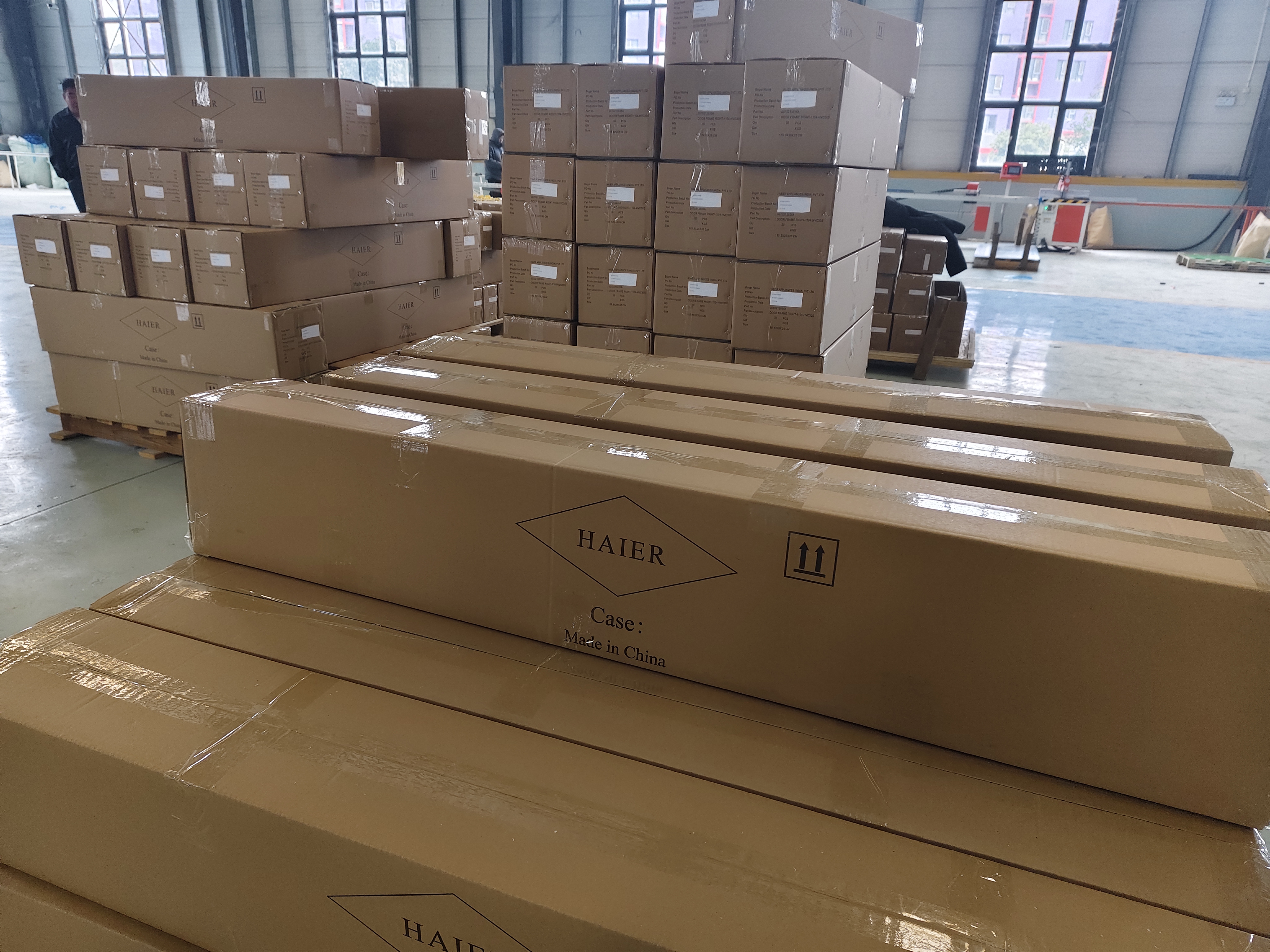 Haier is currently shipping some plastic profile products