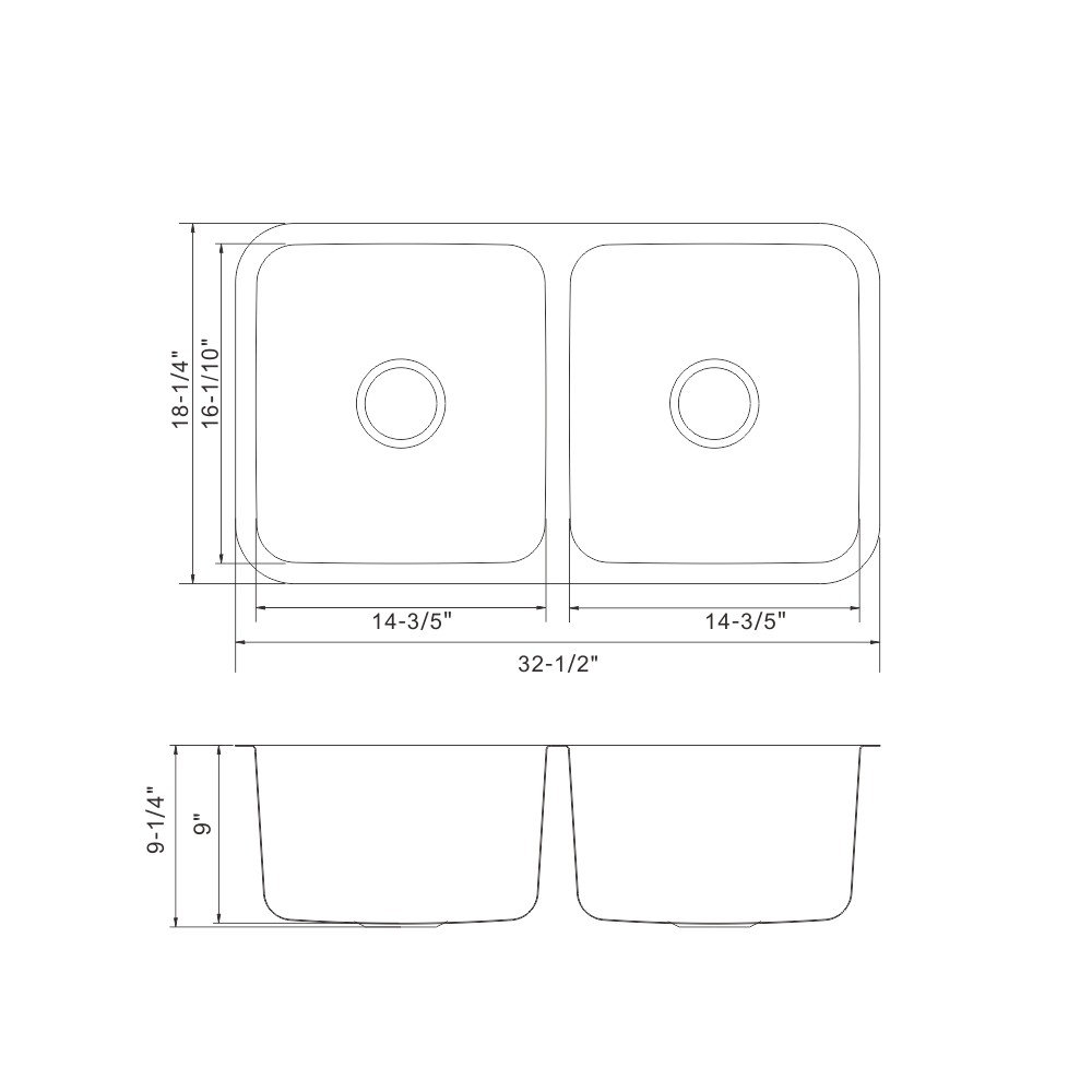 Drawn Stainless Steel Sinks