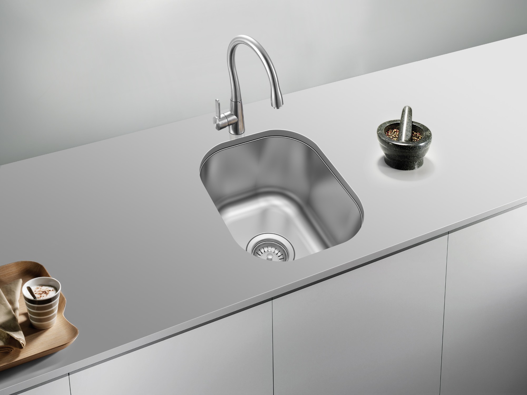 Undermount Trough Bathroom Sink