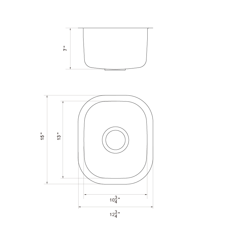 small undermount bathroom sink