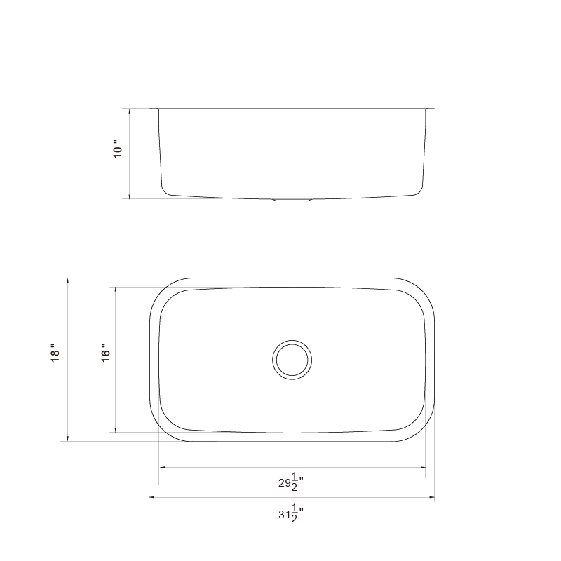 stainless steel outdoor sink