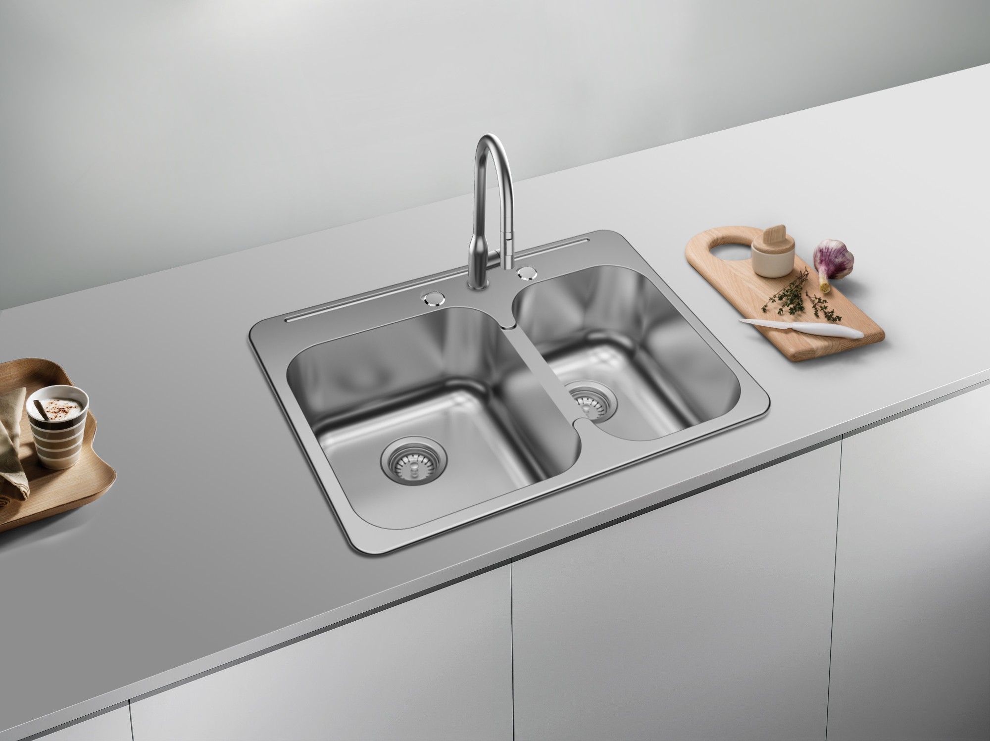 high-quality stainless steel kitchen sink