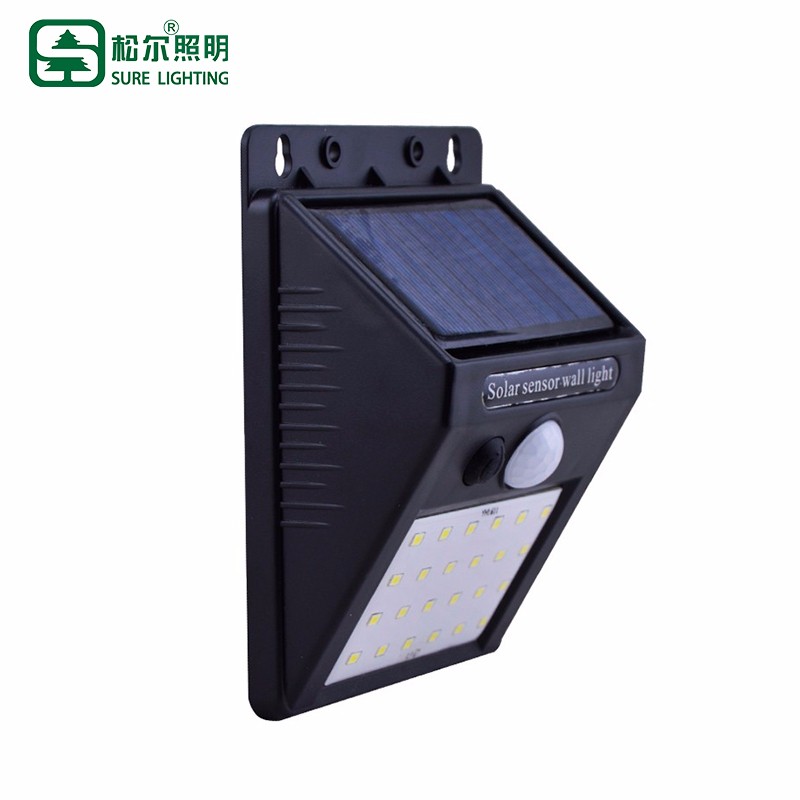 Garden Motion Activated Solar Powered Led Wall Light