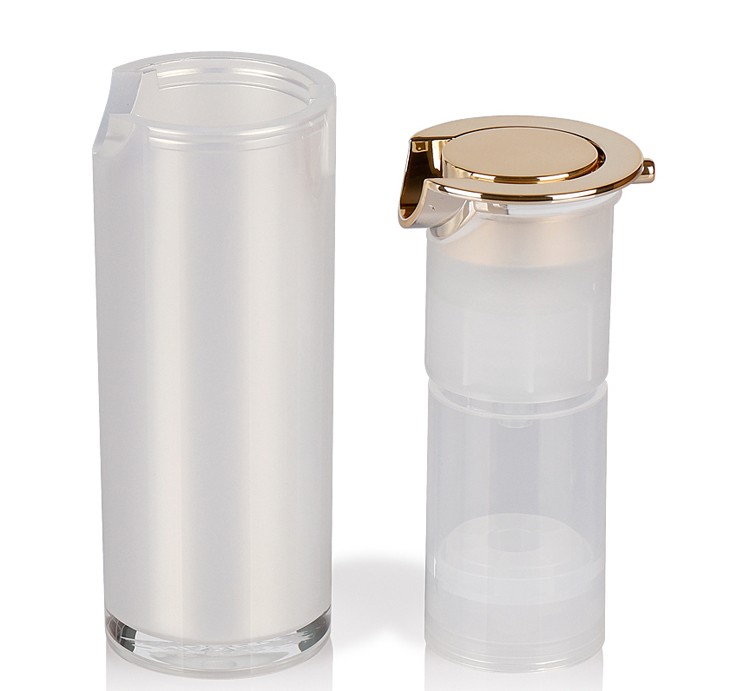 MS101 Luxury acrylic airless dispensing pump packaging