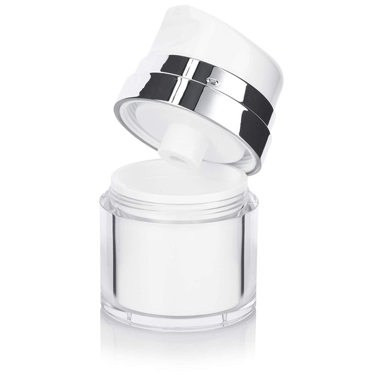 MS402 High-end cosmetic airless jars for skincare products