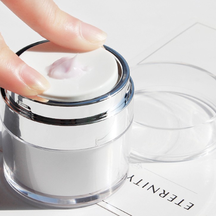 MS403 High level acrylic airless jars for beauty products
