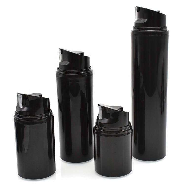 MS317 Black PP beauty vacuum dispensing pump packaging