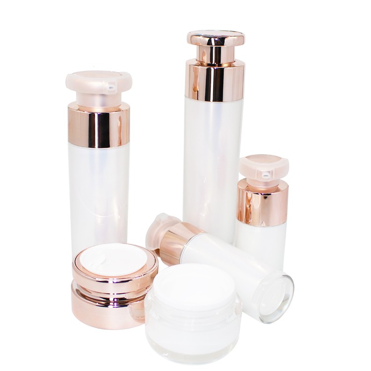 MS005 Gradual color airless system cosmetic bottles