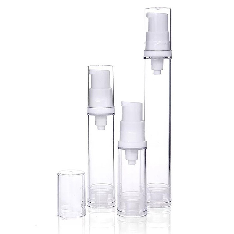 MS015 Mini clear AS vacuum bottles with treatment pump