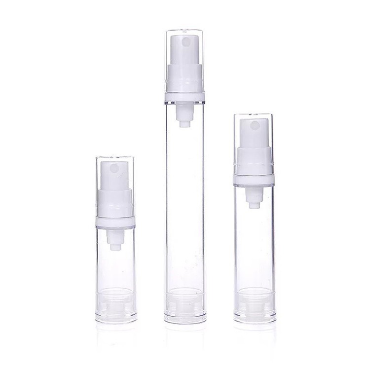 MS015 Mini clear AS vacuum bottles with treatment pump