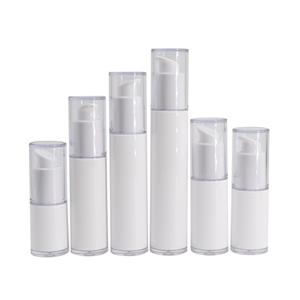 MS042 Cylinder AS white airless solutions system bottles