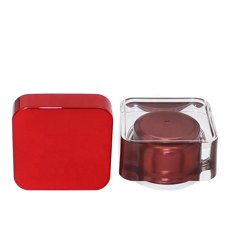 MJ003 Luxury acrylic cosmetic and beauty packaging and jars