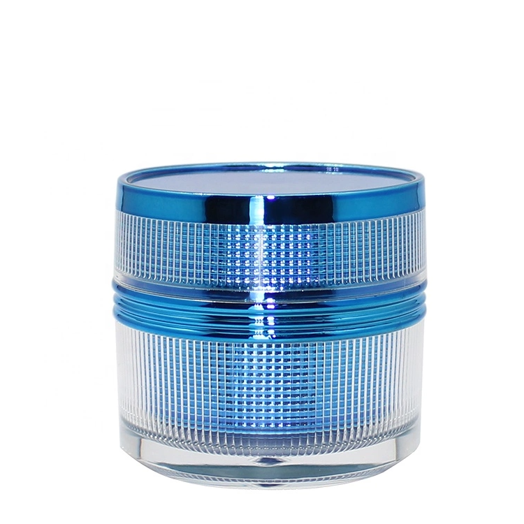 MJ017 Acrylic diamond cosmetic and beauty packaging jars