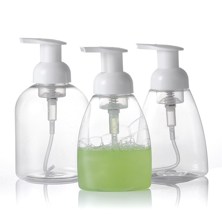 MB306 250ml Oval PET bottles with foaming pump