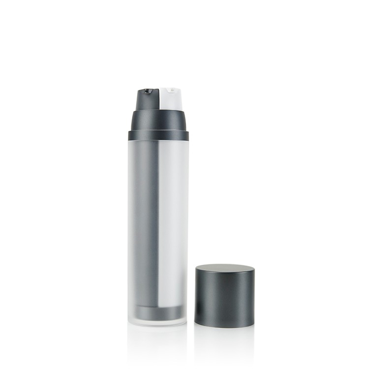 MB110 50ml Cylinder dual pump bottle cosmetic packaging