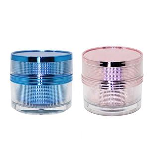 MJ017 Acrylic diamond cosmetic and beauty packaging jars
