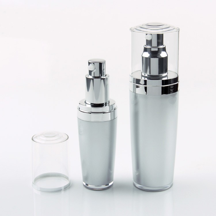 MB013 Green acrylic skincare cosmetic packaging bottles