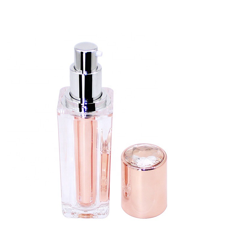 MB022 High end square acrylic bottles for essences