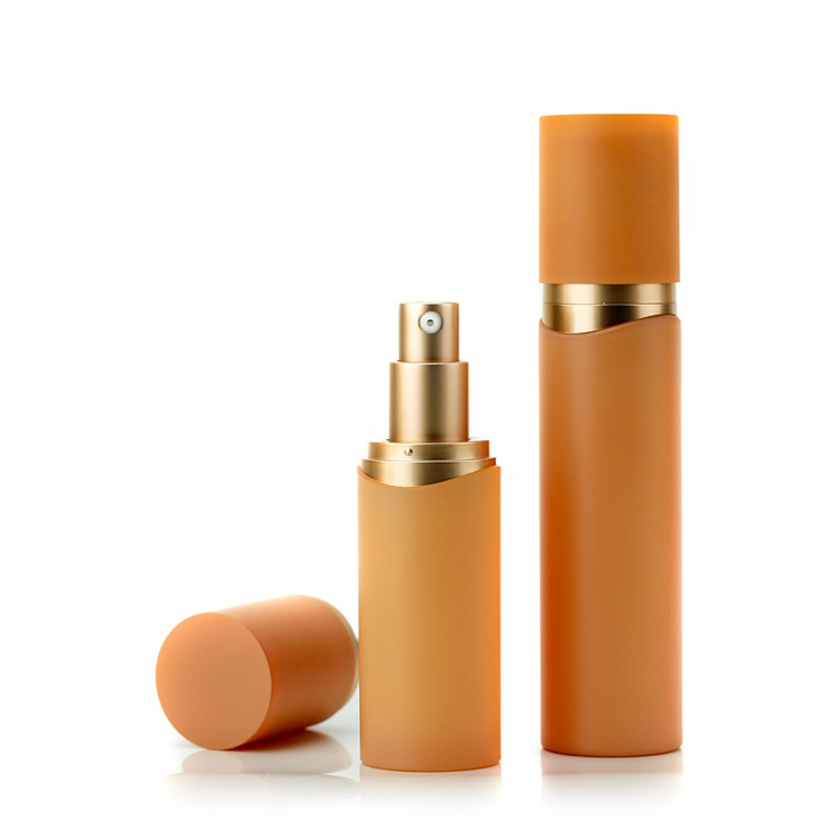 MB039 Botellas y frascos de embalaje de belleza acrílicos naranja