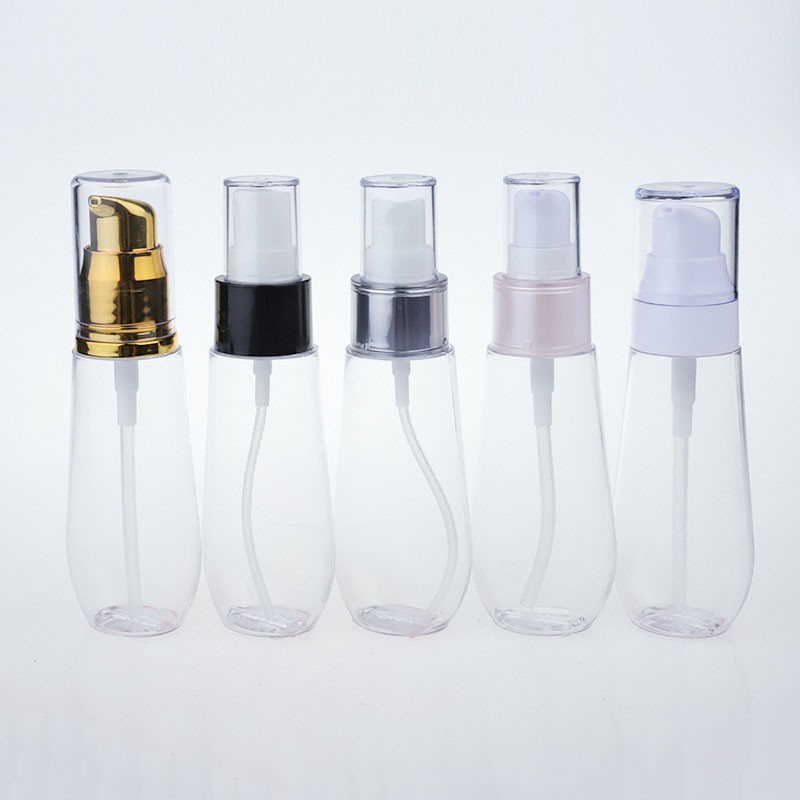 MB207 Clear plastic PETG cosmetic spray bottles