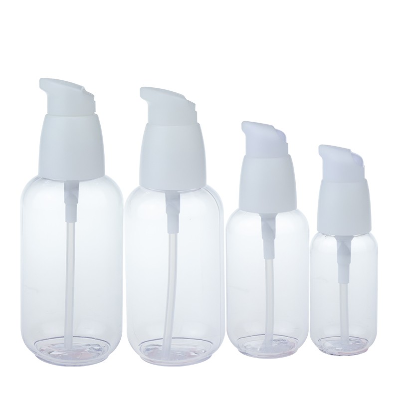 MB204 Clear PETG bottles with treatment pump