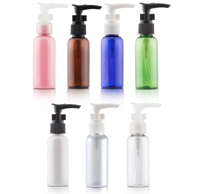 MP005 - MP008 PET cosmetic bottles with pump or sprayer