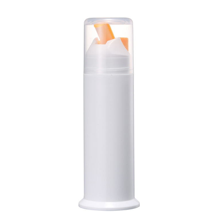 MS304 white PP airless bottles for toothpaste