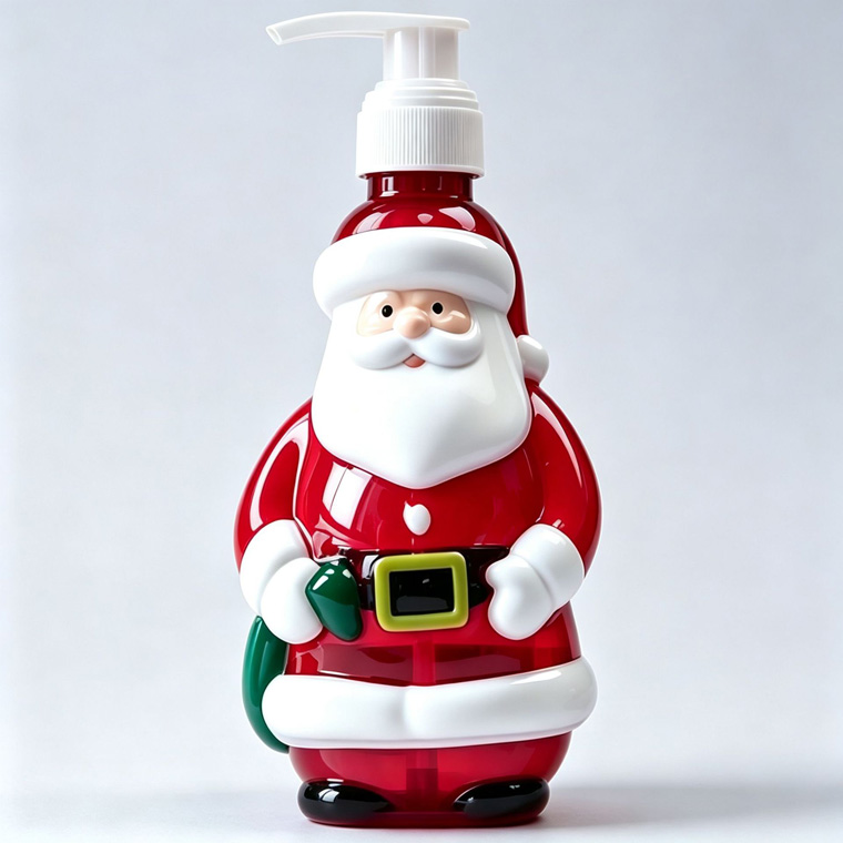 PET- Santa Claus bottles & Christmas tree bottles