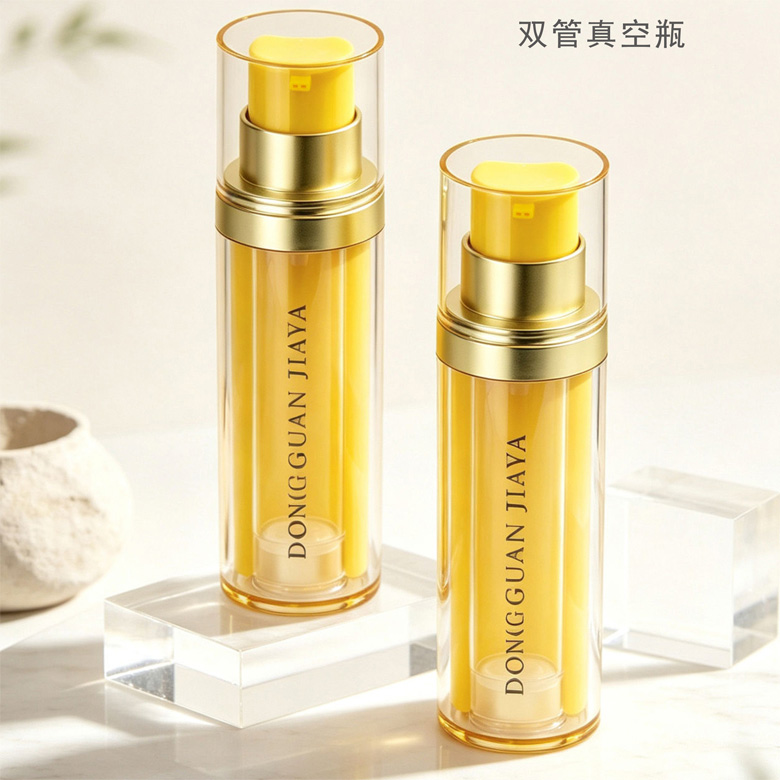 MB108 25ml+50ml airless dubbelkamerflessen