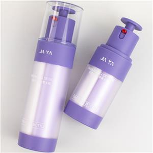 MB123 Round vacuum dual dispensing system container